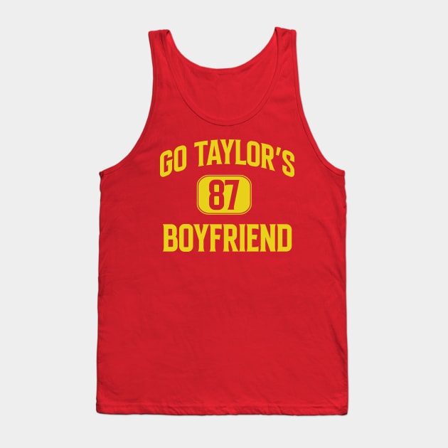 Go Taylor's Boyfriend Tank Top by sopiansentor8